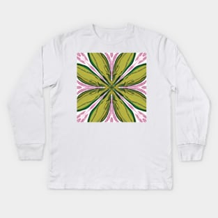 Demogorgon Abstract Design Kids Long Sleeve T-Shirt